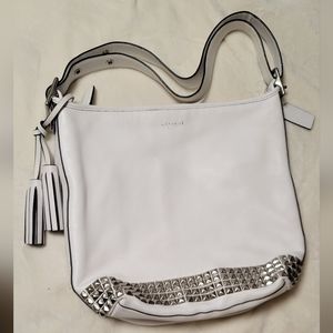 Coach Studded Leather Legacy Bucket Bag